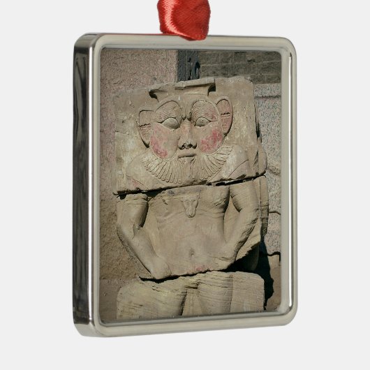 エジプトの世帯の神のレリーフ、浮き彫り、Bes メタルオーナメント (右)