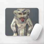 エジプトの世帯の神Besを描写するコールのポット マウスパッド (マウス)