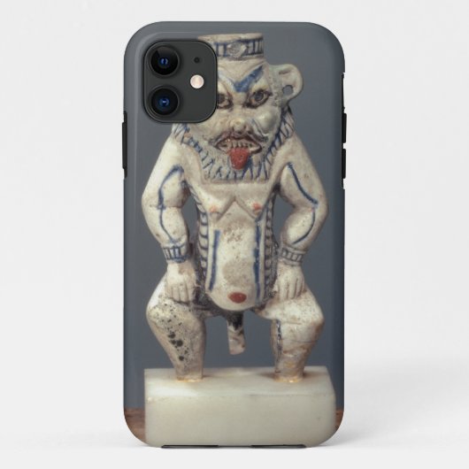 エジプトの世帯の神Besを描写するコールのポット Case-Mate iPhoneケース (裏面)