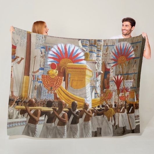 エジプトの儀式 フリースブランケット (インサイチュ)