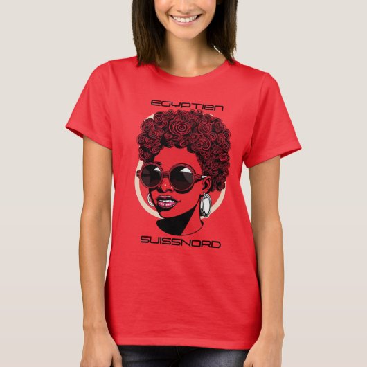 エジプトの優雅さ：女性のTシャツヘイブン» Tシャツ (正面)