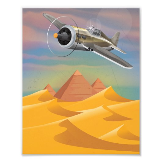 エジプトの冒険 フォトプリント            (正面)