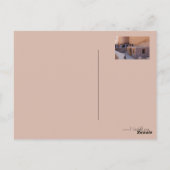 エジプトの南シナイにある聖キャサリン修道院 ポストカード (裏面)