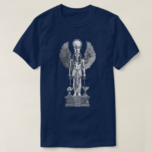 エジプトの古代の神々Thoth Osiris Sobek Horus An Tシャツ (デザイン正面)