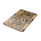 エジプトの古代の象形文字のパターン記号 バスマット (アングル)