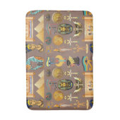 エジプトの古代の象形文字のパターン記号 バスマット (正面縦)