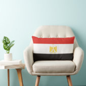 エジプトの国旗の枕 ランバークッション (椅子)