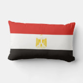 エジプトの国旗の枕 ランバークッション (裏面)