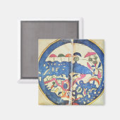 エジプトの地図， 1348 マグネット (正面/裏面)