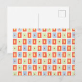 エジプトの墓の天井画ポストカード ポストカード (正面/裏面)