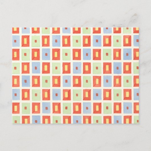エジプトの墓の天井画ポストカード ポストカード (正面)