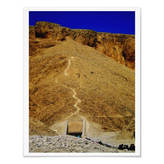 エジプトの墓 フォトプリント            (正面)