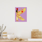 エジプトの壁画 ポスター (キッチン)