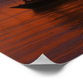 エジプトの夕日 – Nile River Viewポスター ポスター (角)