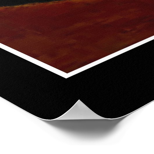 「エジプトの夜」スフィンクスファンタジーアートポスター ポスター (角)