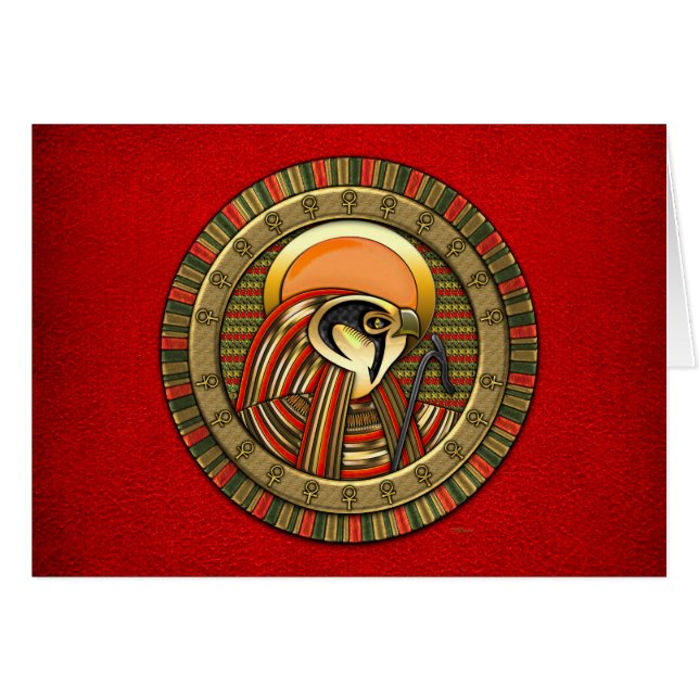 エジプトの太陽の神ラ (正面横)