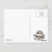 エジプトの奇妙なキリン ポストカード (裏面)