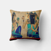 エジプトの女性 クッション (裏面)