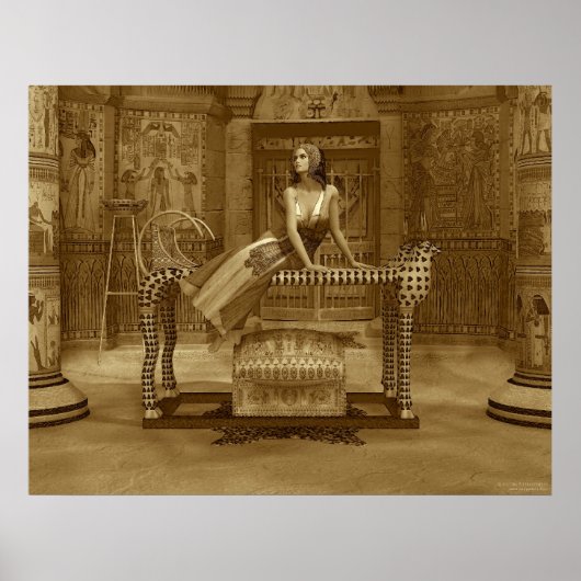 エジプトの女王 ポスター (正面)
