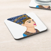 エジプトの女王nefertiti コースター (左側)
