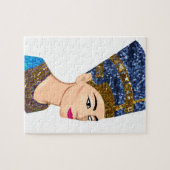 エジプトの女王nefertiti ジグソーパズル (横)