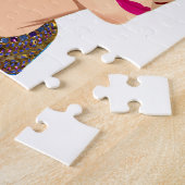 エジプトの女王nefertiti ジグソーパズル (側面)