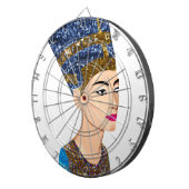 エジプトの女王nefertiti ダーツボード (正面右)
