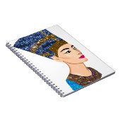 エジプトの女王nefertiti ノートブック (右側)