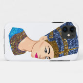エジプトの女王nefertiti Case-Mate iPhoneケース (裏面(横))
