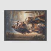 エジプトの女神セクメットは血に飢えた 薄葉紙 (正面)