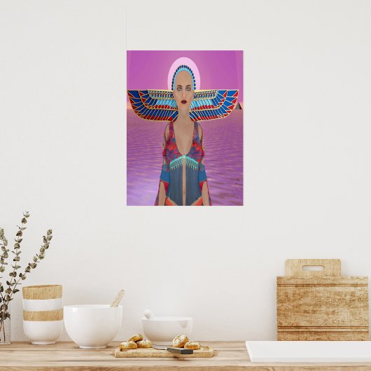 エジプトの女神 ポスター (キッチン)