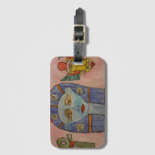 エジプトの女神 ラゲッジタグ (正面縦)