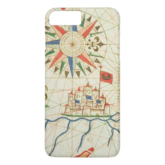 エジプトの川ナイルおよびカイロ Case-Mate iPhoneケース (裏面)