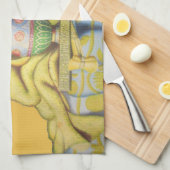 エジプトの工芸品:ファラオの秘密 キッチンタオル (四つ折り)