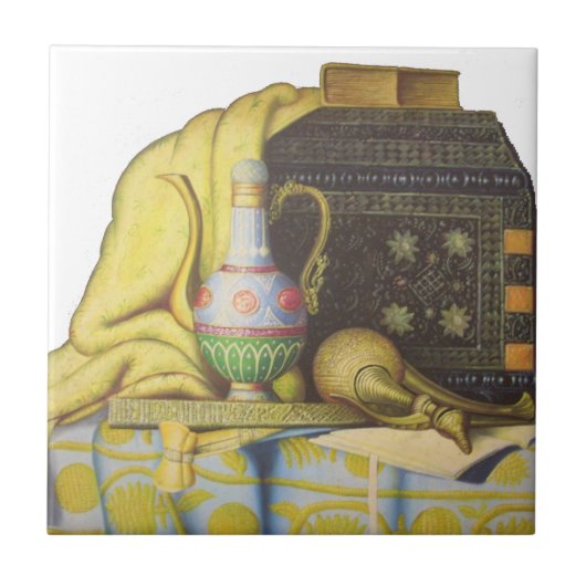 エジプトの工芸品:ファラオの秘密 タイル (正面)