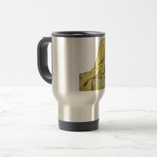 エジプトの工芸品:ファラオの秘密 トラベルマグ (正面左)