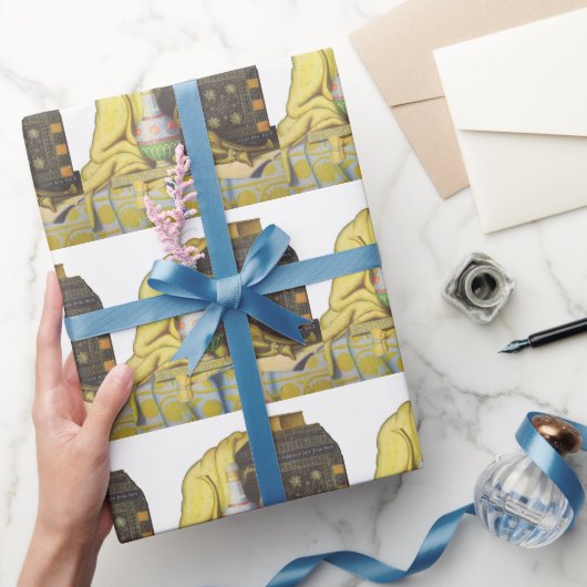 エジプトの工芸品:ファラオの秘密 ラッピングペーパー (ギフト)