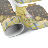 エジプトの工芸品:ファラオの秘密 ラッピングペーパー (ロールコーナー)