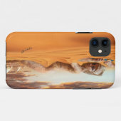 エジプトの彫像アート Case-Mate iPhoneケース (裏面(横))