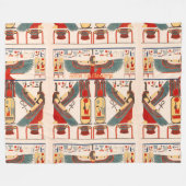 エジプトの恵みアモン·ラ フリースブランケット (正面(横))