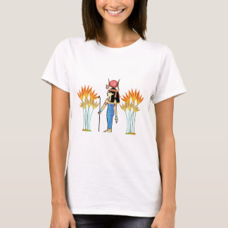 エジプトの愛のエジプトの芸術のエジプトのハトール女神 Tシャツ