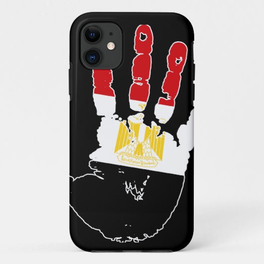 エジプトの手形iPhone 5 カバー (裏面)