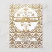 エジプトの新しい結婚式はがきを保存 案内ポストカード (正面)