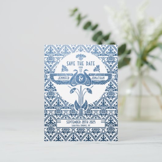 エジプトの新しい結婚式はがきを保存 案内ポストカード (スタンド正面)