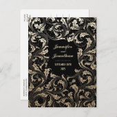 エジプトの新しい結婚式はがきを保存 案内ポストカード (正面/裏面)