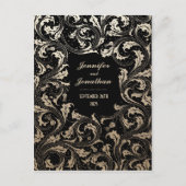 エジプトの新しい結婚式はがきを保存 案内ポストカード (正面)