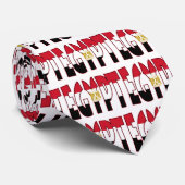 エジプトの旗か単語 ネクタイ (ロール)