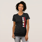 エジプトの旗 Tシャツ (正面フル)