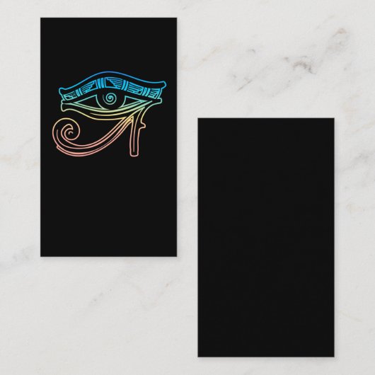 エジプトの星形エジプト 名刺 (正面/裏面)