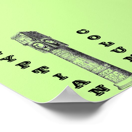 エジプトの柱ポスター ポスター (角)